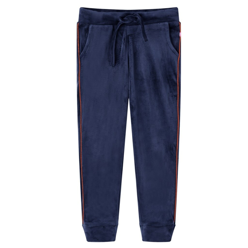 Vidaxl (116) Kids' Sweatpants Children's Trousers School Sports Tracksuit Bottoms Navy Blue
