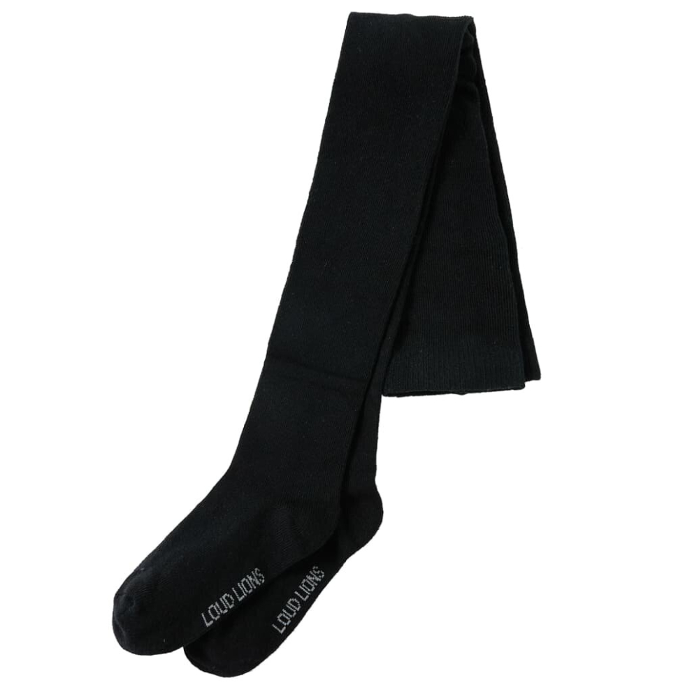 Vidaxl (, 128) Kids' Pantyhose Children's Ballet Dance School Tights Footed School Leggings Black
