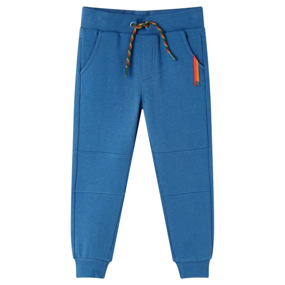 Vidaxl (, 104) Kids' Sweatpants Toddler Children's Trousers Sports Tracksuit Jogger Bottoms Blue