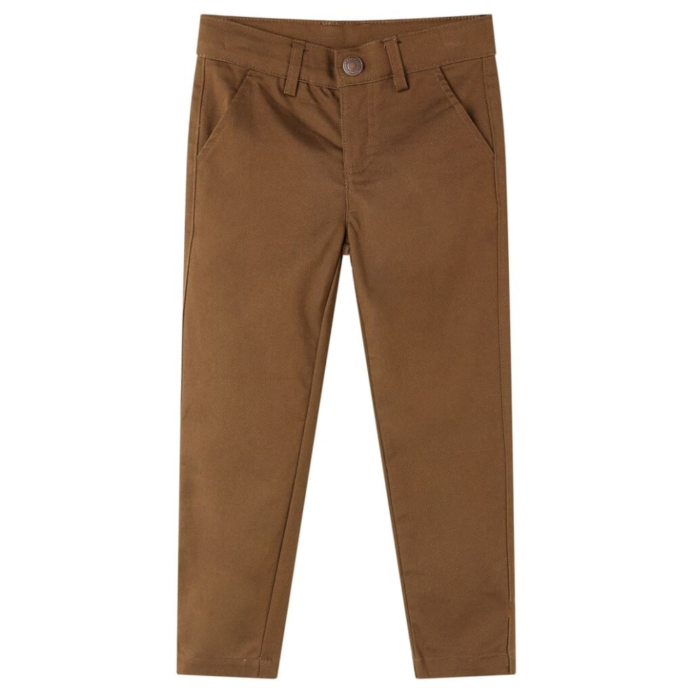Vidaxl (Cognac, 92) Kids' Pants Toddler Trousers School Children's Pants With Pockets Kids Clothes Not,Specified