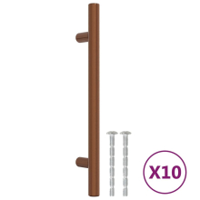(bronze, 160 mm/ 10 pcs) vidaXL Cabinet Handles Door Handles Furniture Drawer Pull Stainless Steel