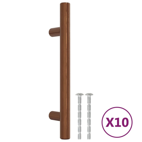 VidaXL vidaXL Möbelgriffe 10 Stk. Bronzen 96 mm Edelstahl 1