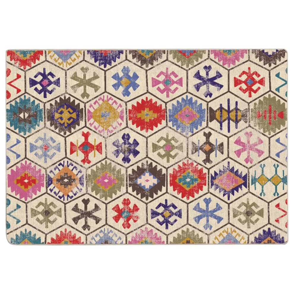 Vidaxl Rug Washable Multicolour 160X230 Cm, Multi - Image 2
