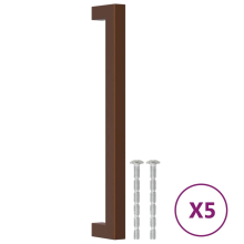 (bronze, 192 mm/ 5 pcs) vidaXL Cabinet Handles Door Handles Furniture Drawer Pull Stainless Steel