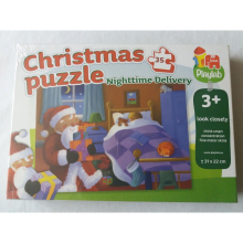 Christmas Nighttime Delivery Santa Puzzles 35 piece (R)