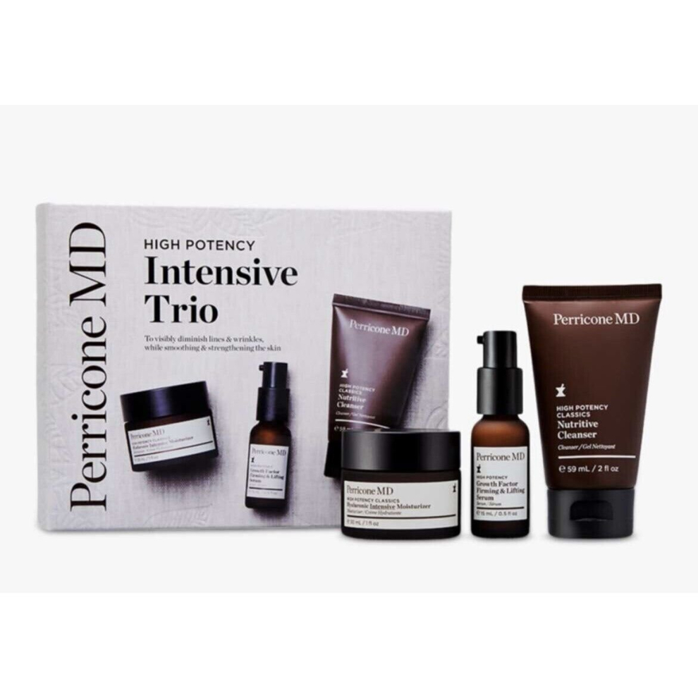 Perricone MD High Potency Intensive Trio Skincare Gift Set New