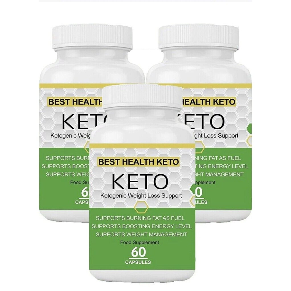 3 X BEST HEALTH KETO 60 CAPSULES WEIGHT LOSS SUPPORT ( 180 Capsules )