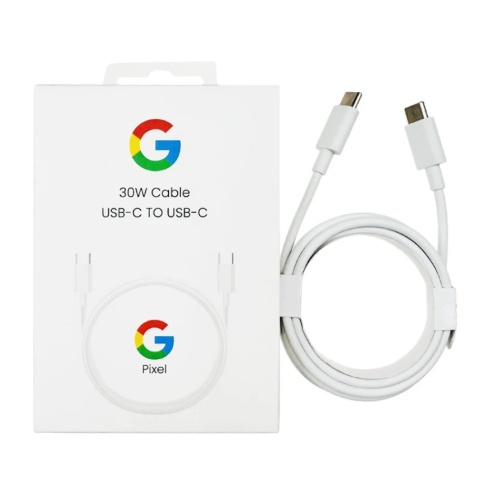 (1 x 1M data cable) Google UK Plug 30W PD USB-C Fast Charger