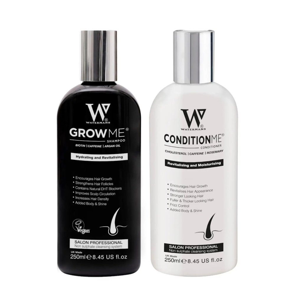 Watermans Shampoo & Conditioner - Hair Growth Shampoo & Conditioner Set