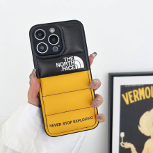 (iPhone 11pro, Yellow) The new winter down jacket phone case, the protective case is anti-slip and durable