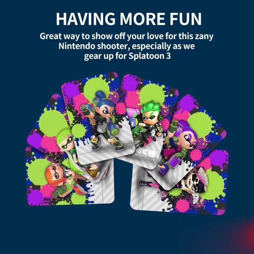 23Pcs neue Splatoon 1 2 3 AMIIBO NFC Mini Karten 1