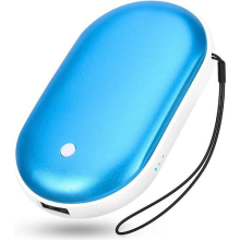 (Blue) Electric Hand Warmers Hand Warmer 3 Levels USB