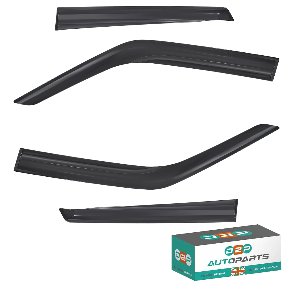 4PCS OF FRONT & REAR  WIND DEFLECTORS 5008200 FOR NISSAN JUKE F15 SUV 2011-2020