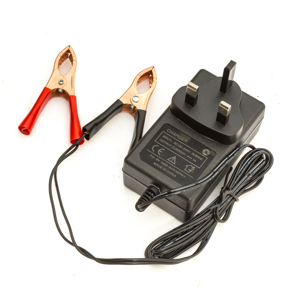 UK Intelligent 6v Motorcycle Lead Acid Battery Charger Automatic Smart Optimiser