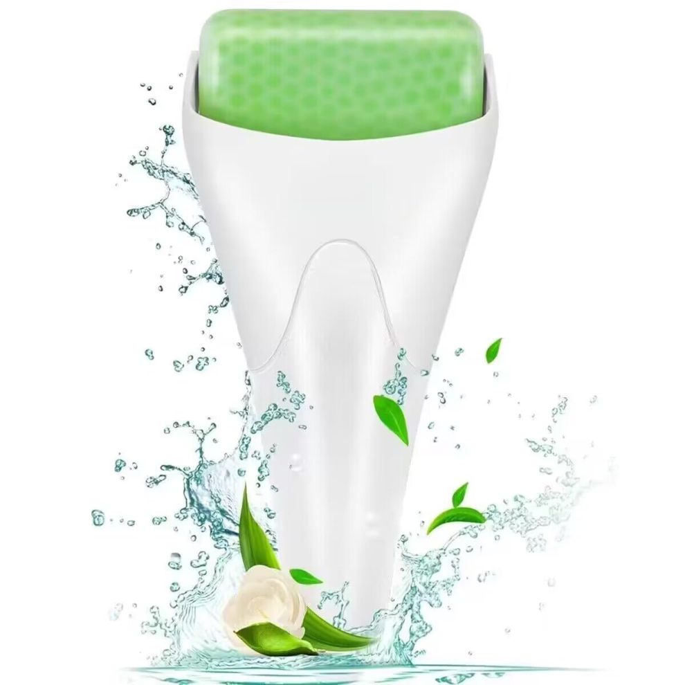 White/Green ( Green) Ice Roller For Face Eyes Womens Gifts Face Roller Massager Puffiness Migraine Pain Relief And Minor Injury