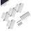 4pcs Solar Panel Z Bracket Mounting Aluminium Fixing Set Roof home 5