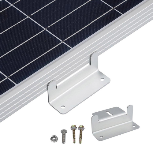 4pcs Solar Panel Z Bracket Mounting Aluminium Fixing Set Roof home 1