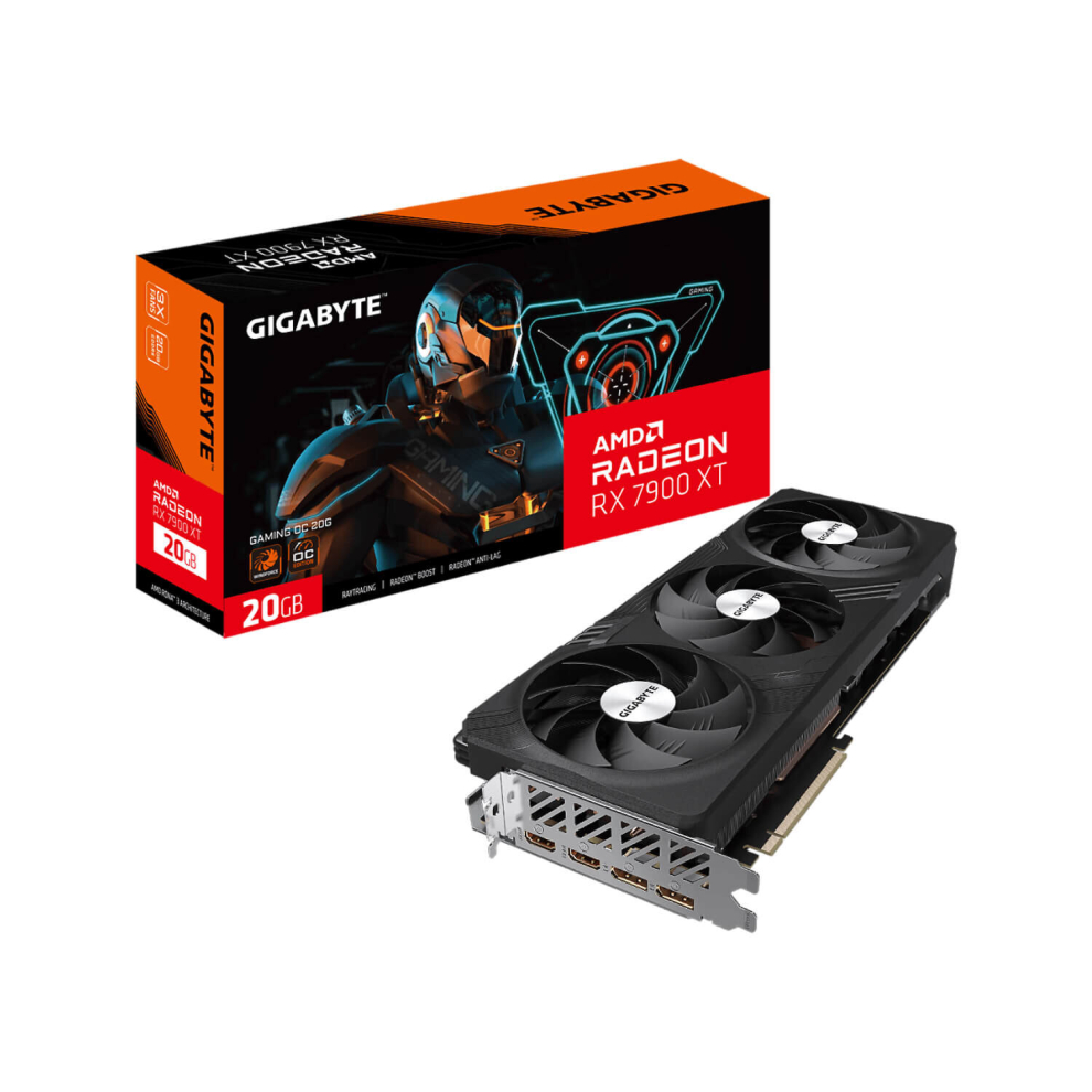 Gigabyte RX 7900 XT GV-R79XTGAMING OC-20GD 20 Gbps GDDR6 3â20 bit HDMI