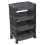 URBN Living (  Anthracite) 4 Tier Shelves Fruit Vegetable Baskets Storage Cart Rack Home Kitchen Organiser 3