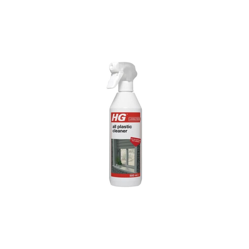 HG All Plastic Cleaner, Multi-Use Spray, 500ml