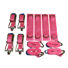 (Set of 4, 6 Metre) Car Transporter Wheel Strap Set 50MM Recovery