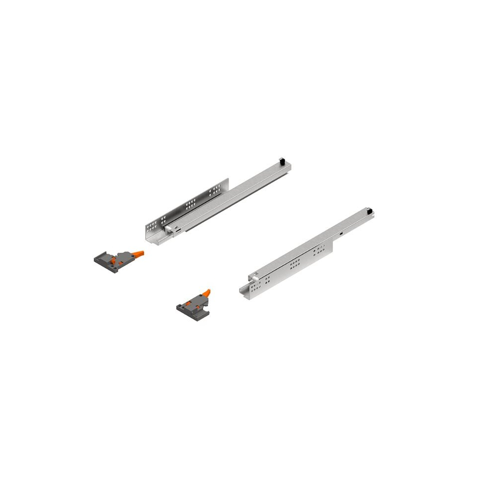 (350Mm) Undermount Comfort Slide Drawer Runners 3D 5056369505583