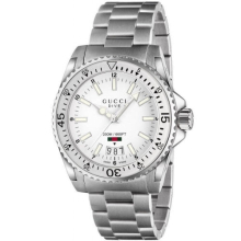 Gucci Dive Men's Watch White Dial YA136302
