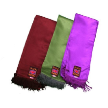 (Purple) KUNG FU PROFESSIONAL SASH: WITH TASSLES