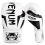 (16oz) VENUM ELITE BOXING GLOVES - WHITE/BLACK 1