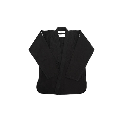 (A4) PROGRESS BJJ THE ACADEMY GI WITH FREE WHITE BELT - BLACK