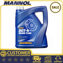 5L MANNOL BRAKE CLUTCH FLUID DOT4 SAE J 1703 FMVSS 116 DOT 4 ISO 4925