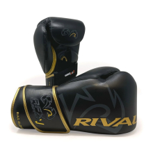 (10oz) RIVAL RFX -GUERRERO-V LEATHER BAG GLOVES - SF-H - BLACK/GOLD