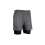 (Small ) PROGRESS JIU JITSU ACADEMY PLUS HYBRID SHORTS - GREY 1