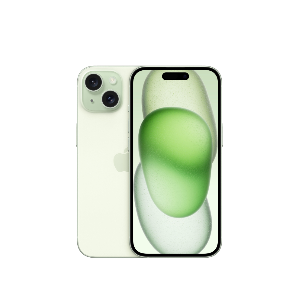 Apple iPhone 15 - 128GB - Green - Dual Sim