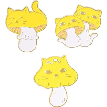 cat and blue rabbit animal pin, personalized animated enamel pin set, brooch, lapel, buckle, hat, clothing accessories, birthday gift, Christmas gift