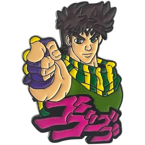 JJBA JoJo Anime Enamel Pins - Jotaro Jolyne Joseph Cosplay Brooch ...