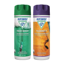 New Nikwax Tech Wash and Tx Direct Fabric Washing Twin Pack