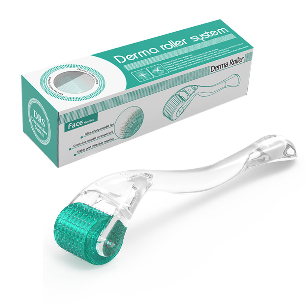 Stoyotu (2.0Mm) Derma Roller Drs 192 Face Massage Roller Titanium Microneedling Roller For Stimulate Beard Needle Facial Roll Beauty Tool