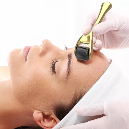 (3.0mm) Derma Roller DRS 540 Titanium Professional Micro Needles Roller 1