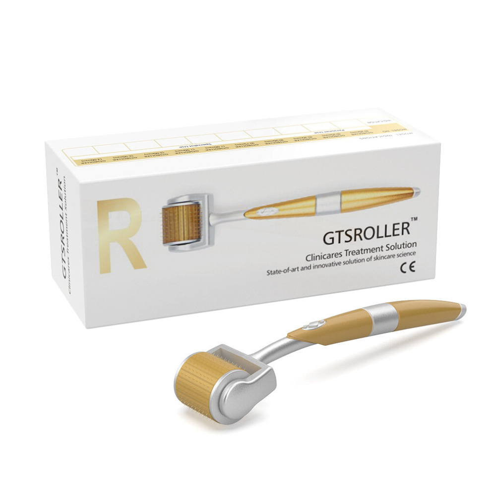 (0.3mm) Microneedle Derma Roller Hair and Scalp Roller Facial Skin Care Tool