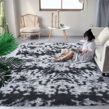 (120 x 170 cm (4 ft x 5 ft 6"), Charcoal) Non Slip Rugs Shaggy Thick Large Living Room Rugs Bedroom Carpets Hallway Runner & Bath Door Mats