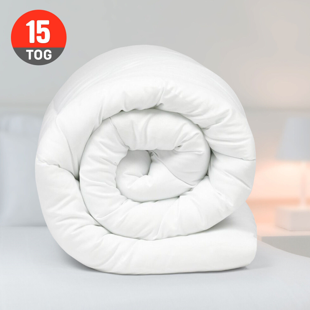 Supreme Bedding Ltd (Double Duvet Tog) Hotel Quality Duvet Soft Warm 15 Tog Duvets Quilts