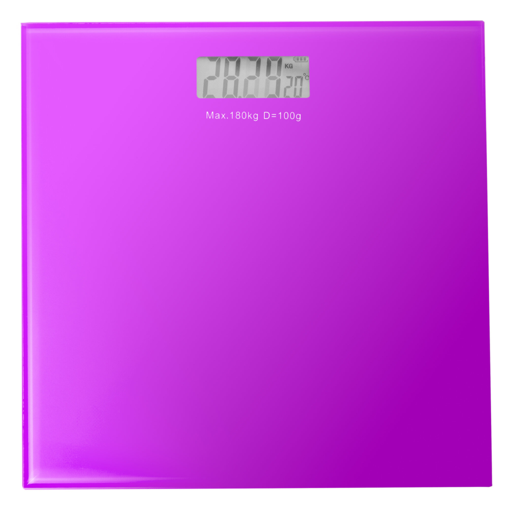 (Purple) Digital Bathroom Body Weighing Scales LBS/KG