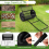 Costway 27" Compost Spreader Metal Peat Moss Spreader Mesh Roller W/ U-shaped Handle 2