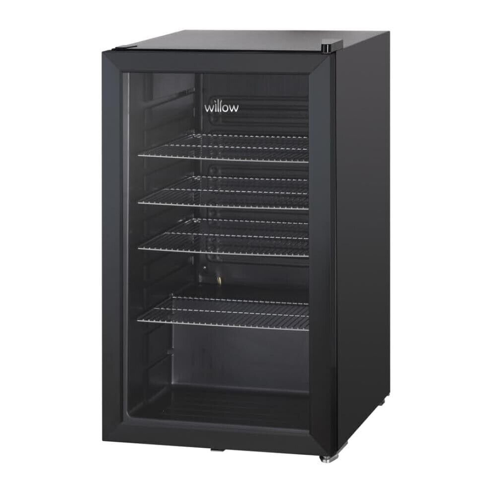 Willow Appliances Willow Wbc98b 98L Freestanding Undercounter Beverage Cooler Black