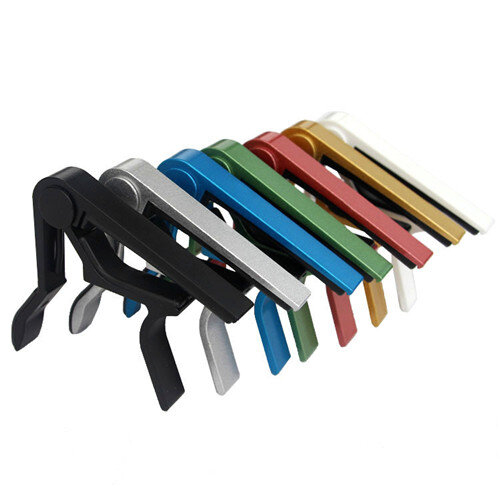 (Silver) Aluminium Alloy Guitar Capo Guitar Accessories 1