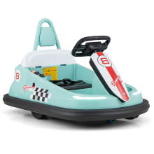 Kids Ride On Bumper Car 6V Electric Ride On Bumping Racing Toy Car 360° Swivel