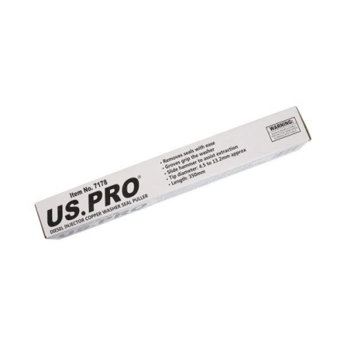 us pro US PRO Tools Diesel Fuel Injector Copper Washer Removal Tool Injector Seal Puller 7178 2