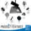 Dustpan and Brush Set Long Handled Sweeping Soft Indoor Broom  Floor 5