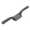 (6", Galvanised) Black or Galvanised Cleat Hook 3" - 6" X2 5